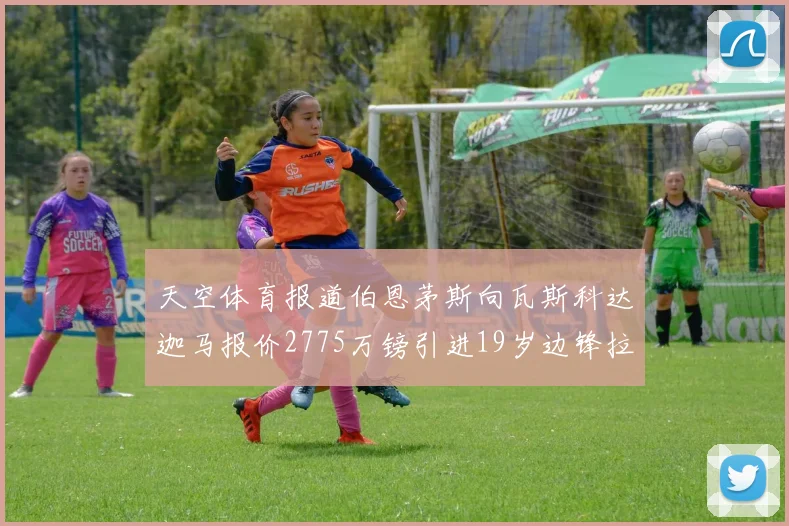 天空体育报道伯恩茅斯向瓦斯科达迦马报价2775万镑引进19岁边锋拉扬